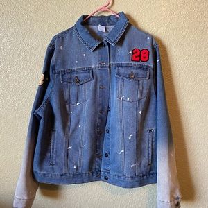 DISNEY Mickey Mouse Embroidered Jean Jacket